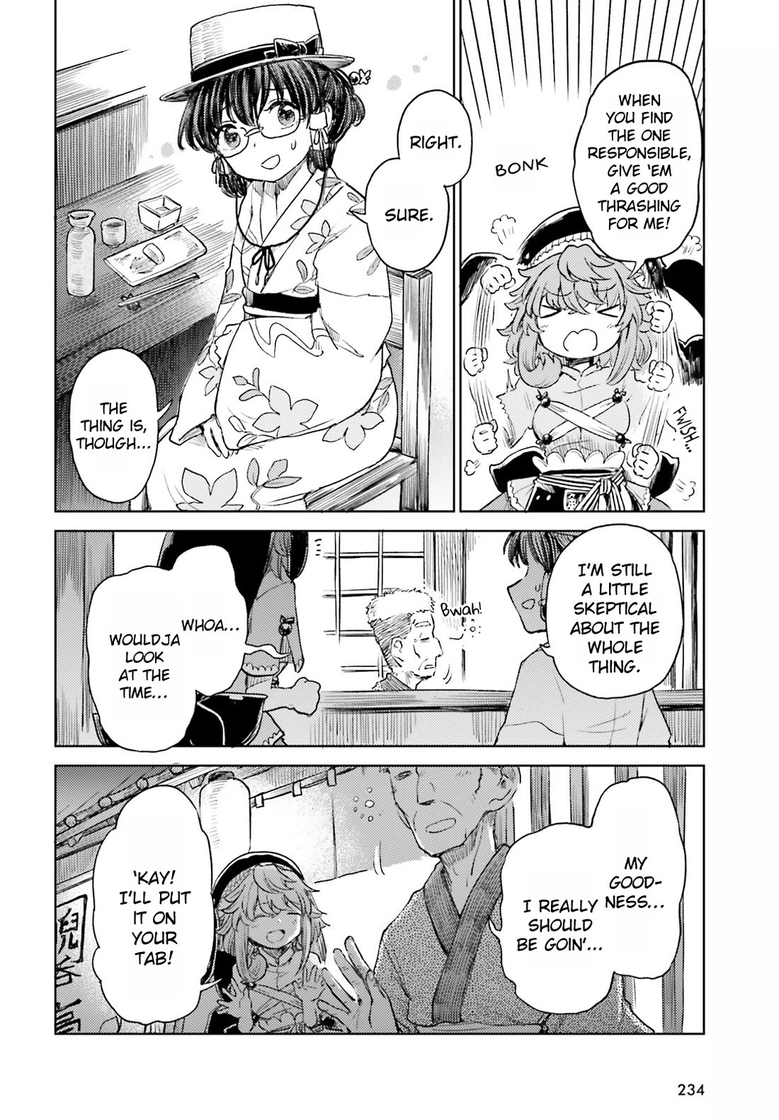 Touhou Suichouka ~ Lotus Eater-tachi no Suisei chapter 56 page 8