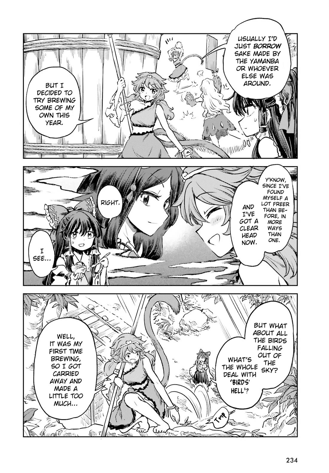 Touhou Suichouka ~ Lotus Eater-tachi no Suisei chapter 58 page 23