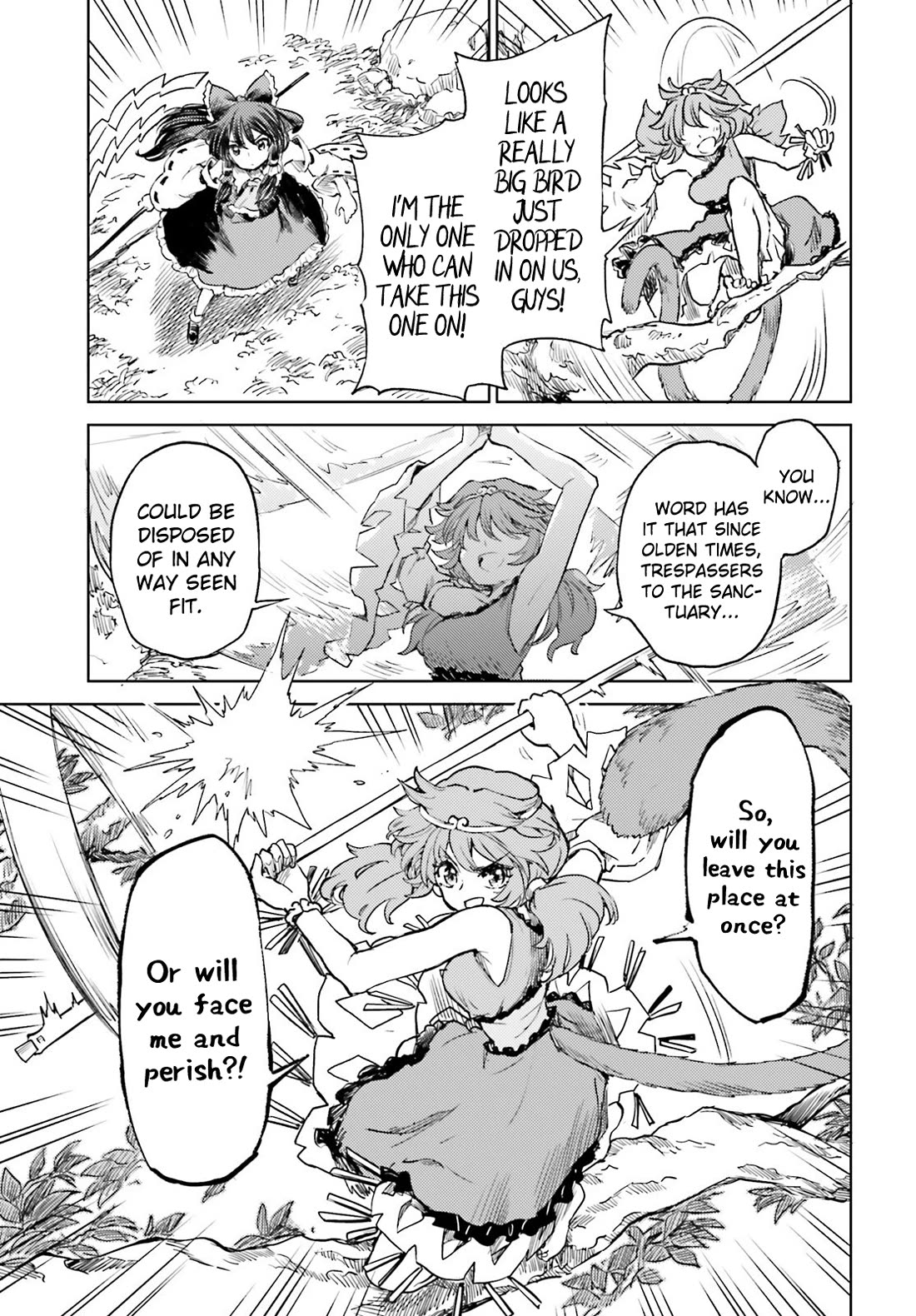 Touhou Suichouka ~ Lotus Eater-tachi no Suisei chapter 58 page 7