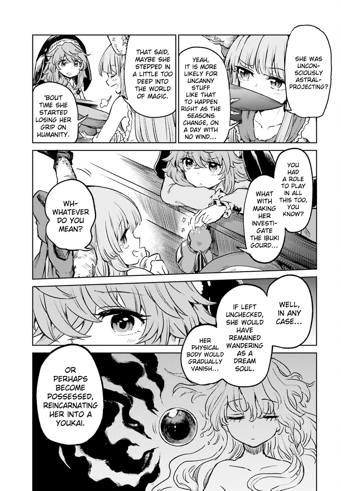 Touhou Suichouka ~ Lotus Eater-tachi no Suisei chapter 60 page 24