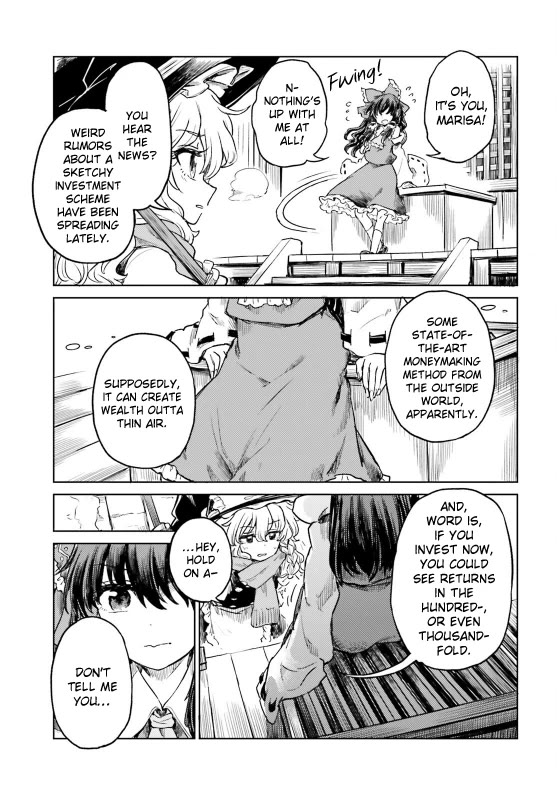 Touhou Suichouka ~ Lotus Eater-tachi no Suisei chapter 61 page 11