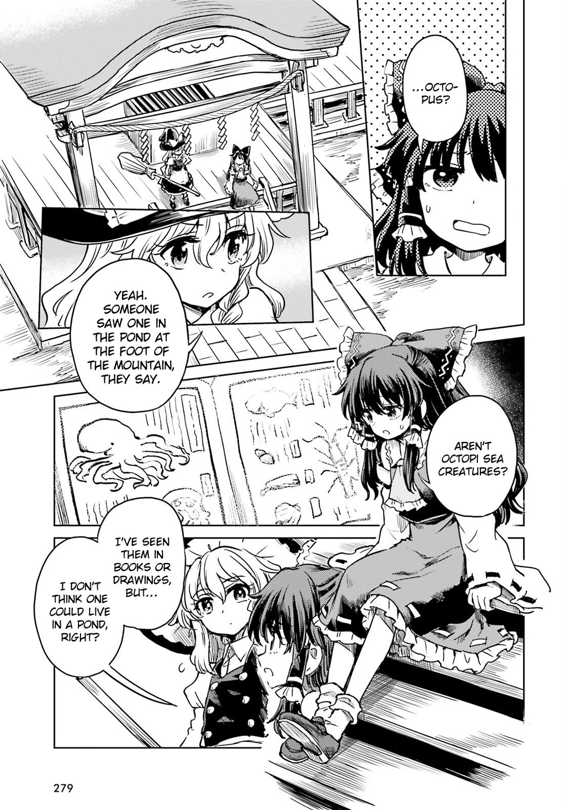 Touhou Suichouka ~ Lotus Eater-tachi no Suisei chapter 63 page 7