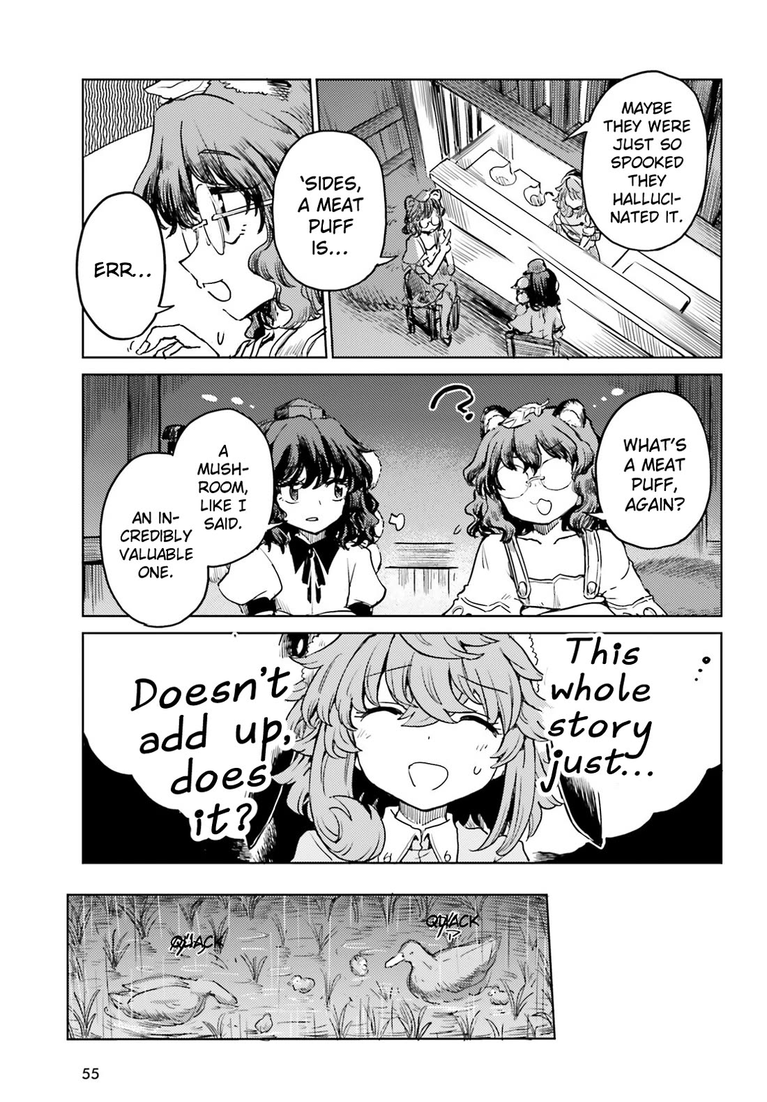 Touhou Suichouka ~ Lotus Eater-tachi no Suisei chapter 65 page 7
