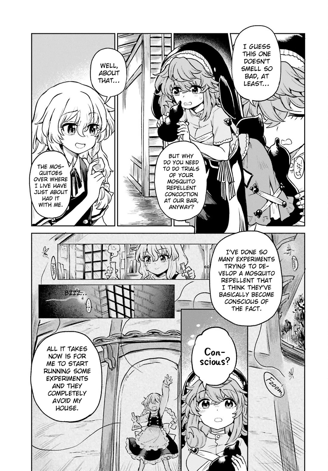 Touhou Suichouka ~ Lotus Eater-tachi no Suisei chapter 68 page 3