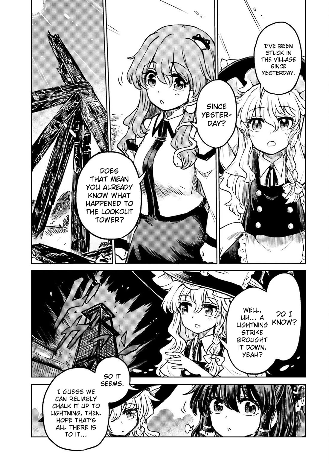 Touhou Suichouka ~ Lotus Eater-tachi no Suisei chapter 69 page 12