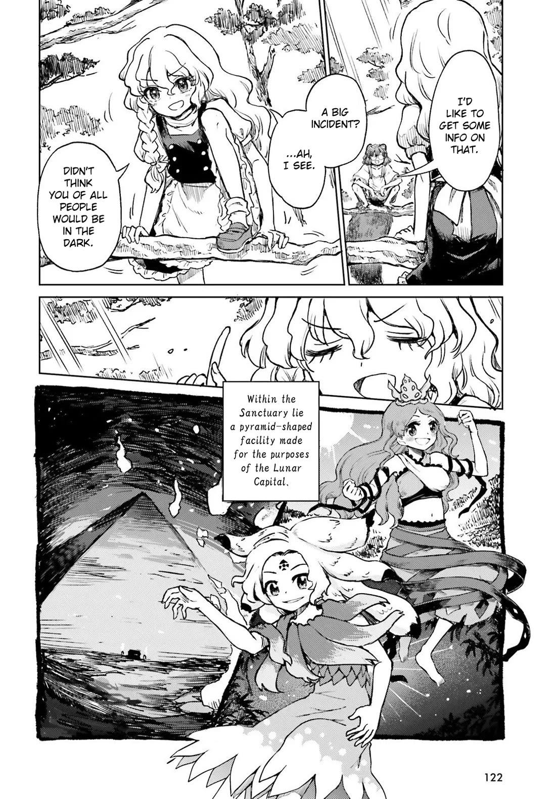 Touhou Suichouka ~ Lotus Eater-tachi no Suisei chapter 72 page 12