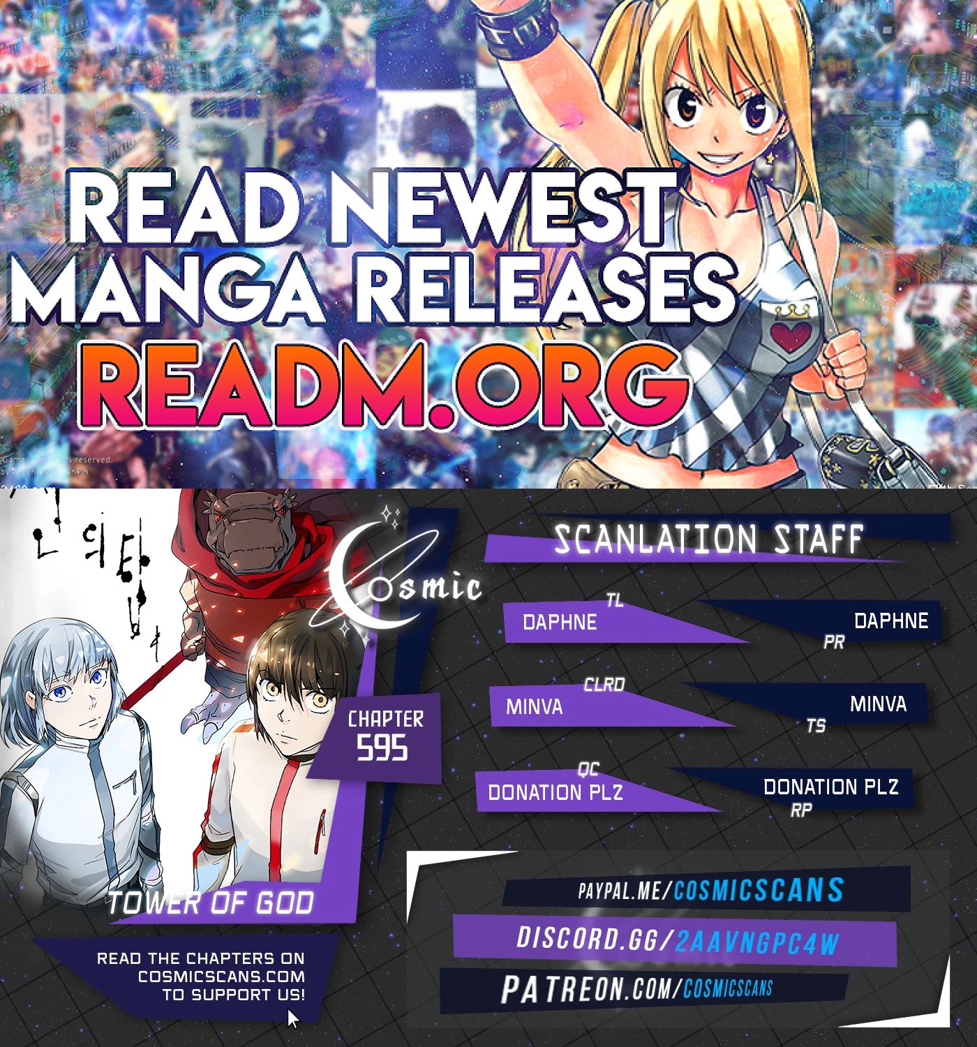 Tower of God chapter 595 page 1