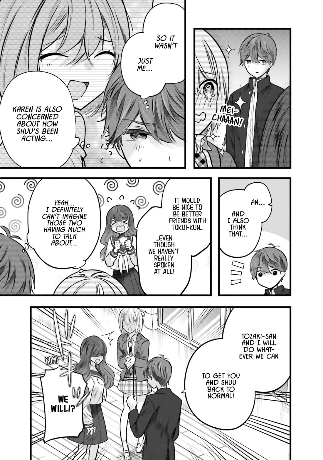 Tozaki-san Is Cold Only to Me chapter 12 page 15