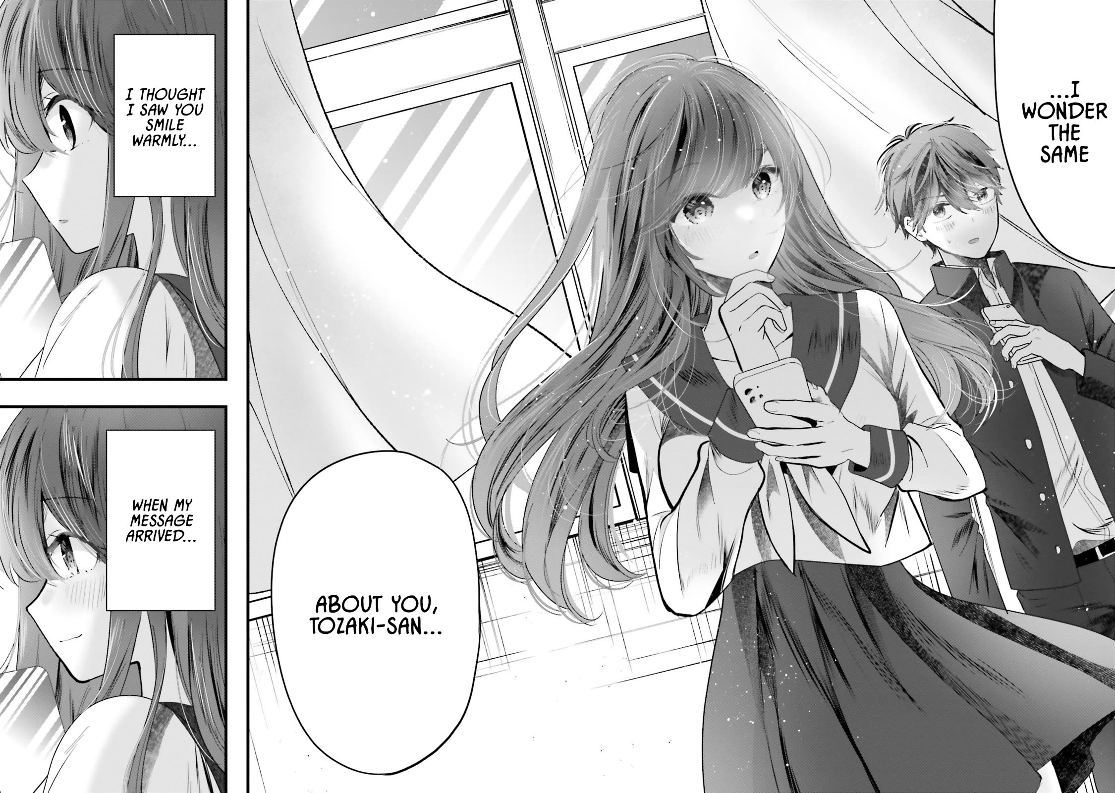 Tozaki-san Is Cold Only to Me chapter 12 page 22