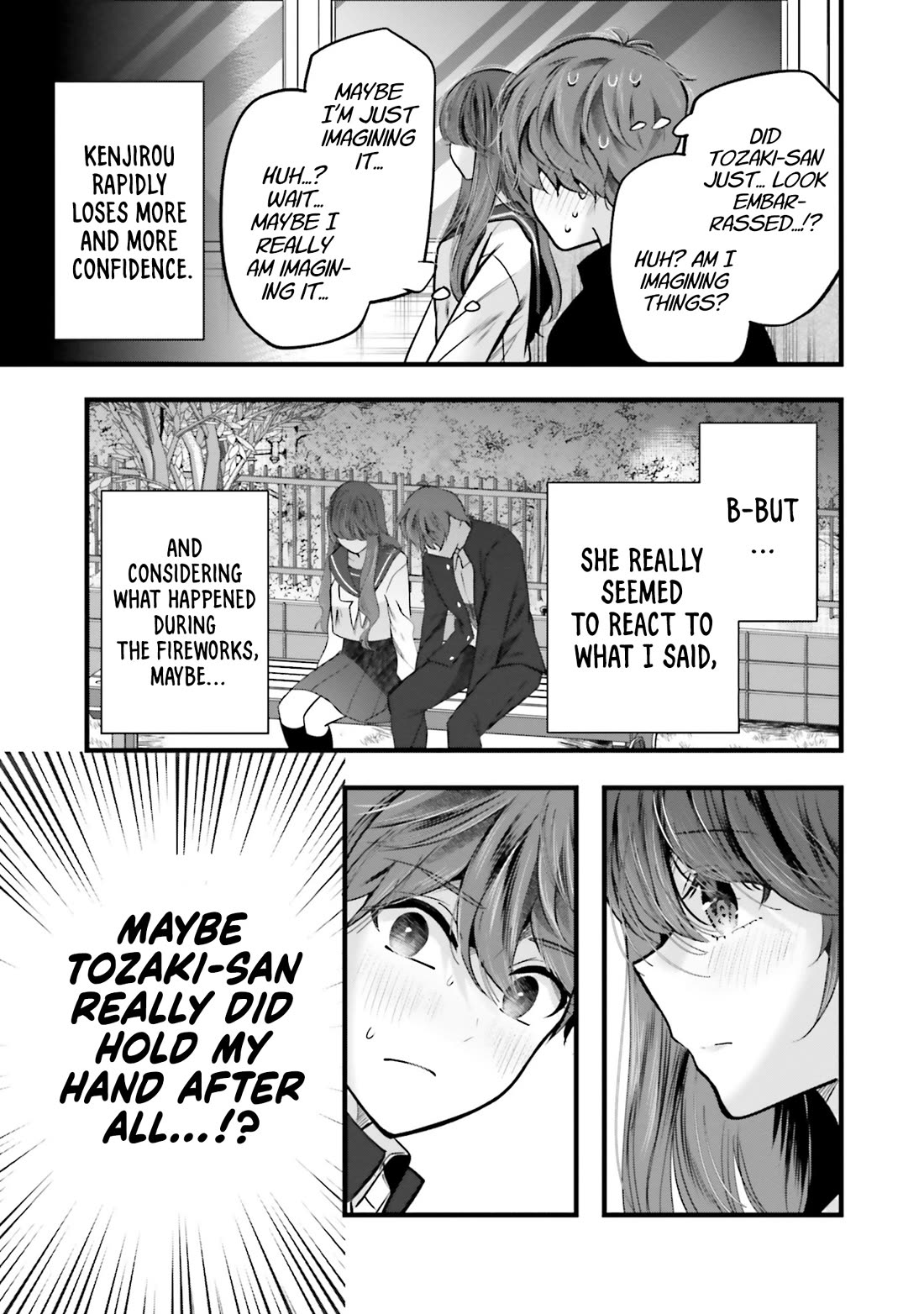 Tozaki-san Is Cold Only to Me chapter 15 page 10
