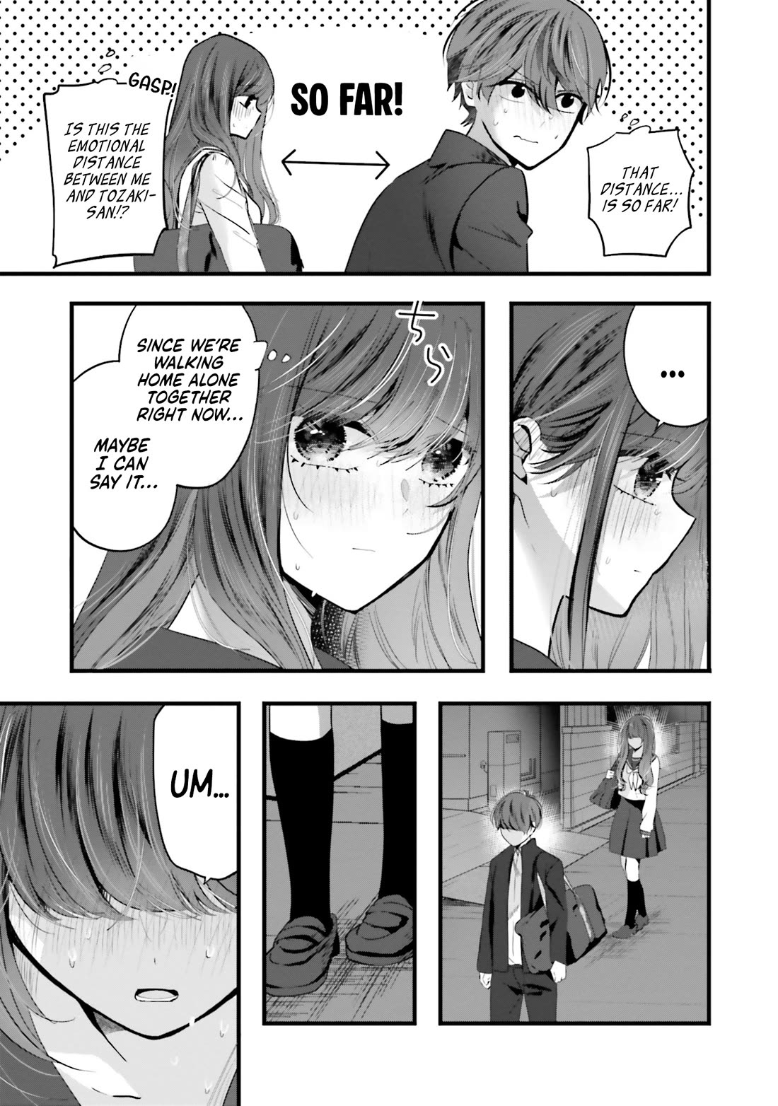 Tozaki-san Is Cold Only to Me chapter 15 page 16
