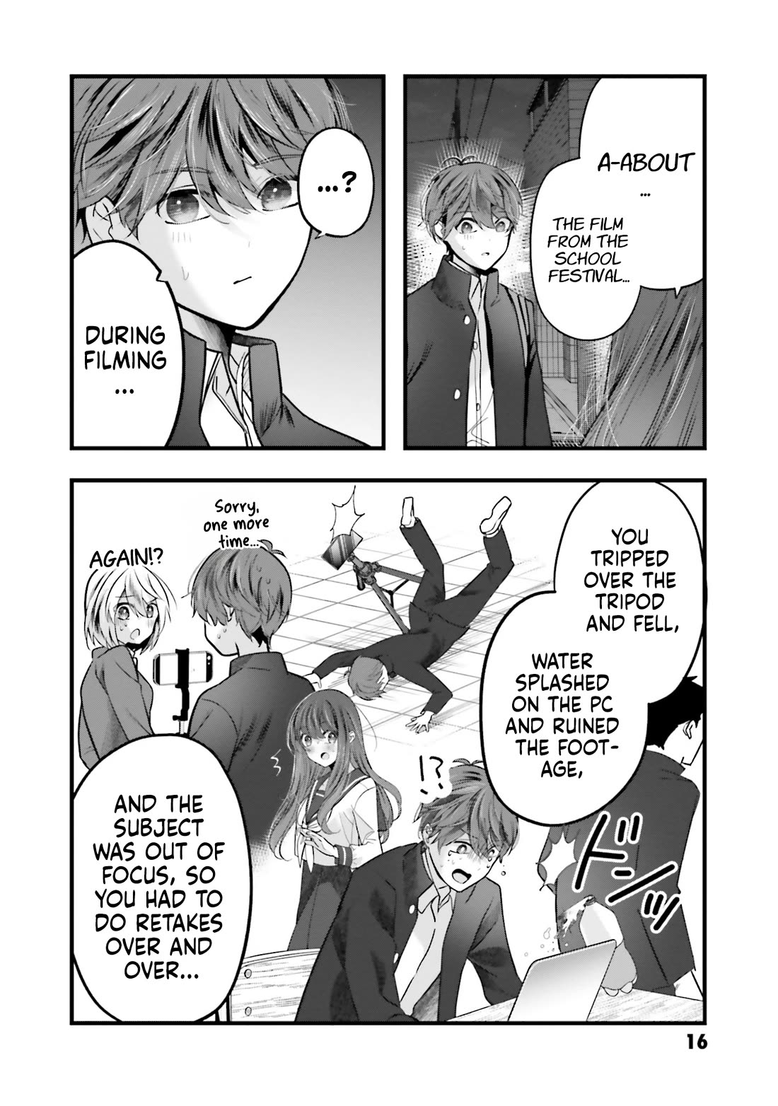 Tozaki-san Is Cold Only to Me chapter 15 page 17