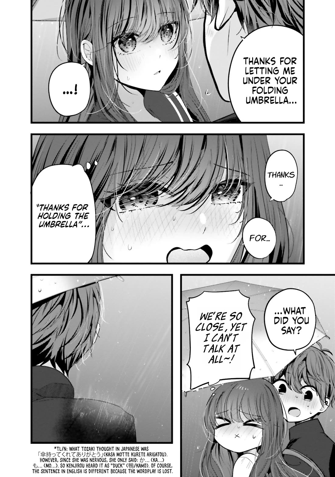 Tozaki-san Is Cold Only to Me chapter 15 page 27
