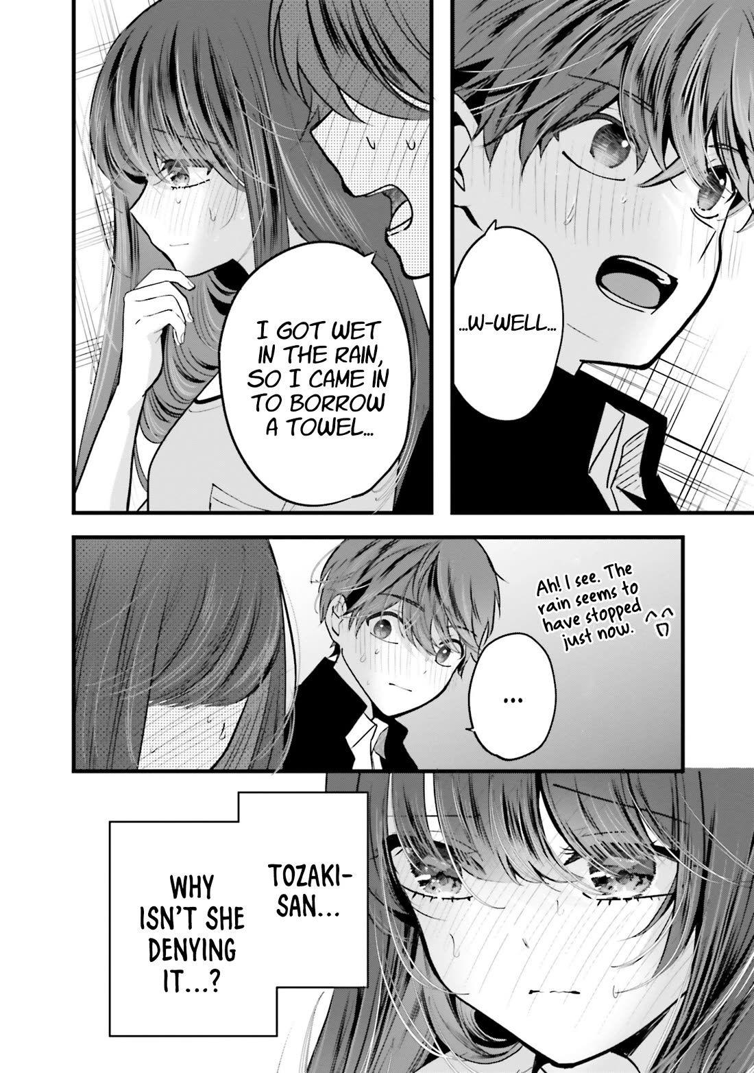 Tozaki-san Is Cold Only to Me chapter 16 page 25