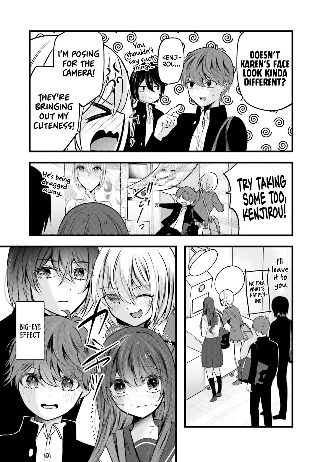 Tozaki-san Is Cold Only to Me chapter 17 page 10