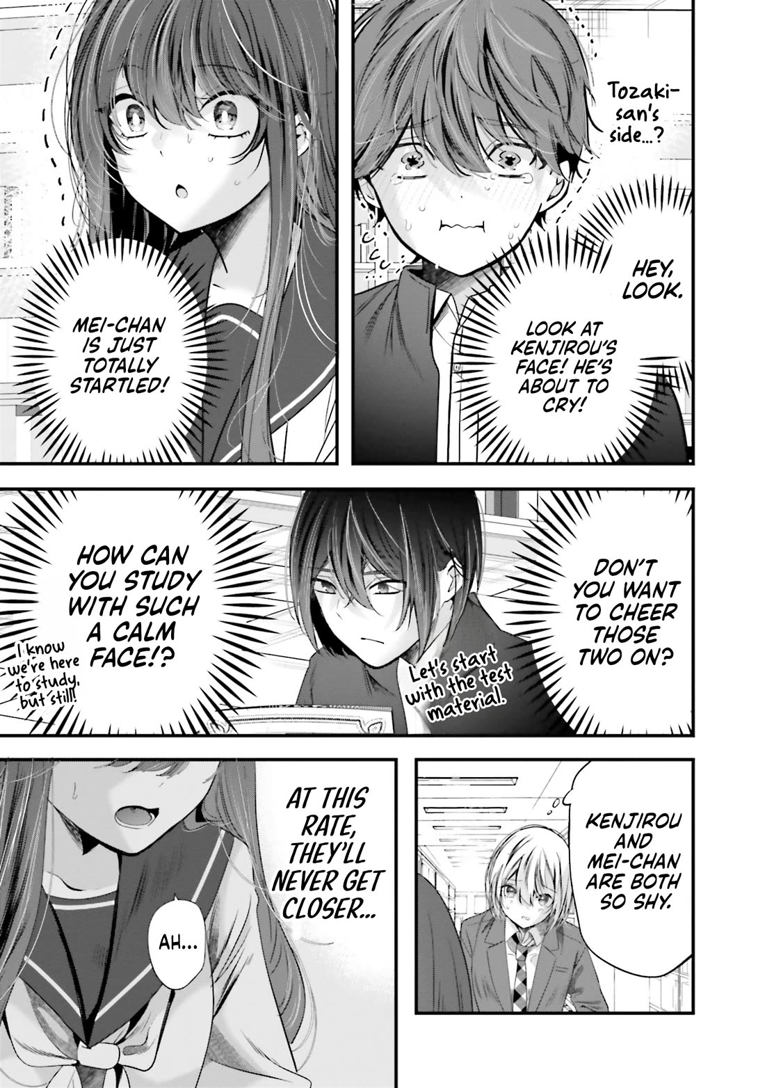 Tozaki-san Is Cold Only to Me chapter 18 page 14