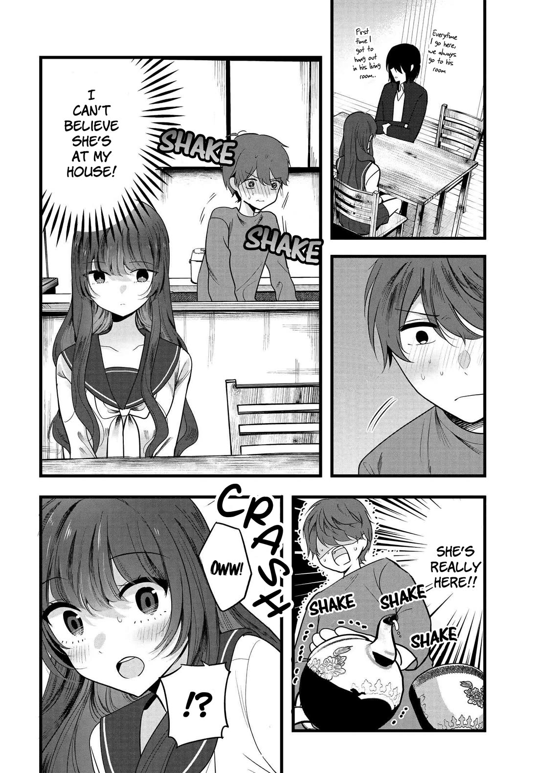 Tozaki-san Is Cold Only to Me chapter 4 page 10
