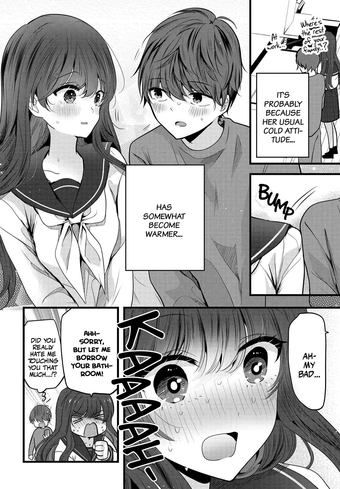 Tozaki-san Is Cold Only to Me chapter 4 page 16