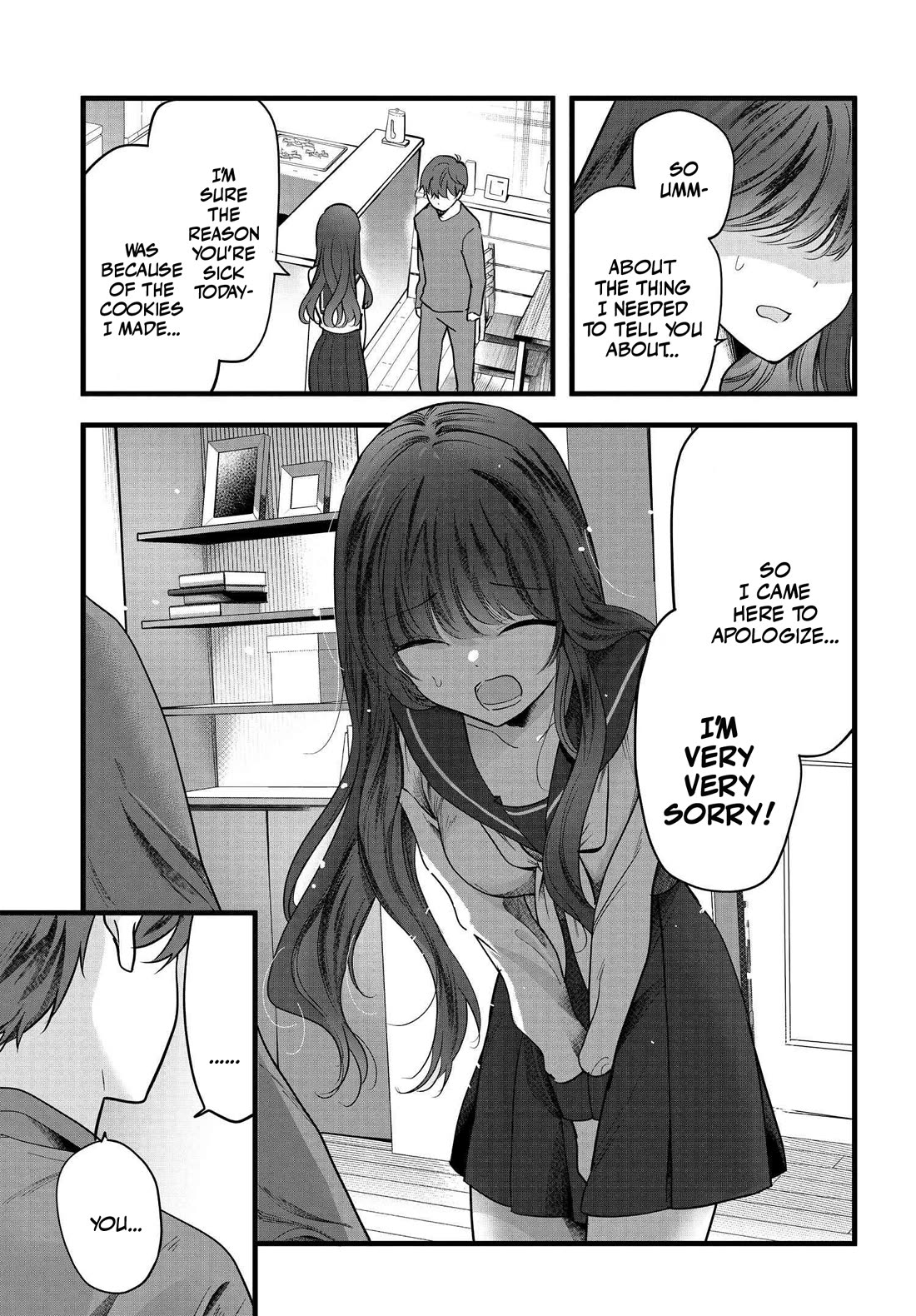 Tozaki-san Is Cold Only to Me chapter 4 page 21