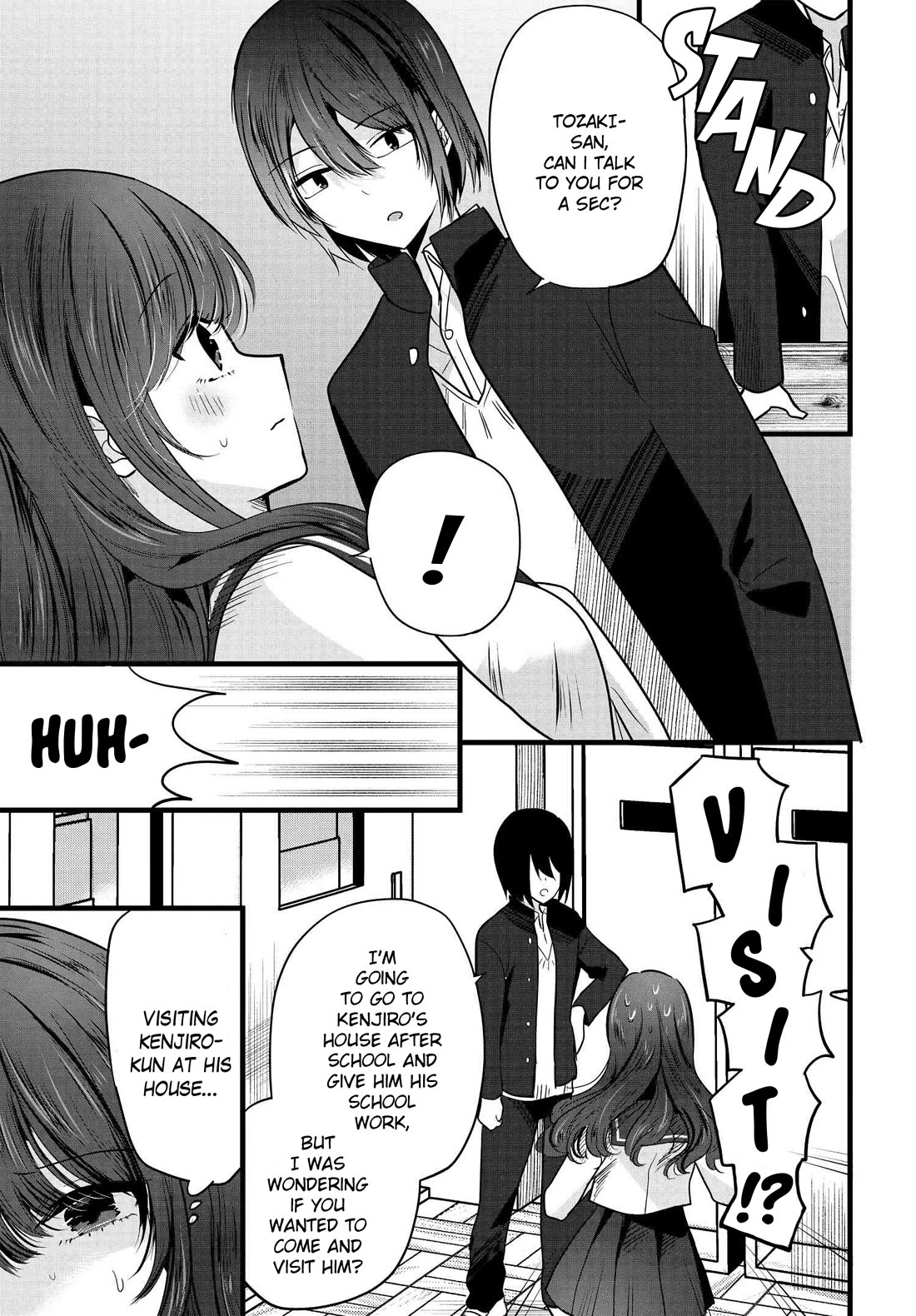 Tozaki-san Is Cold Only to Me chapter 4 page 3