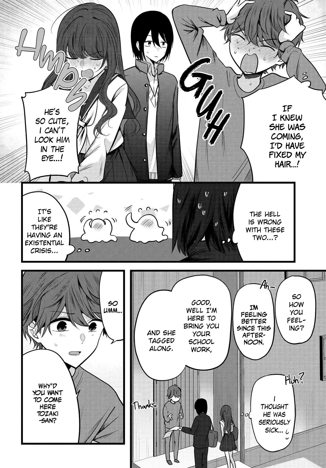 Tozaki-san Is Cold Only to Me chapter 4 page 8