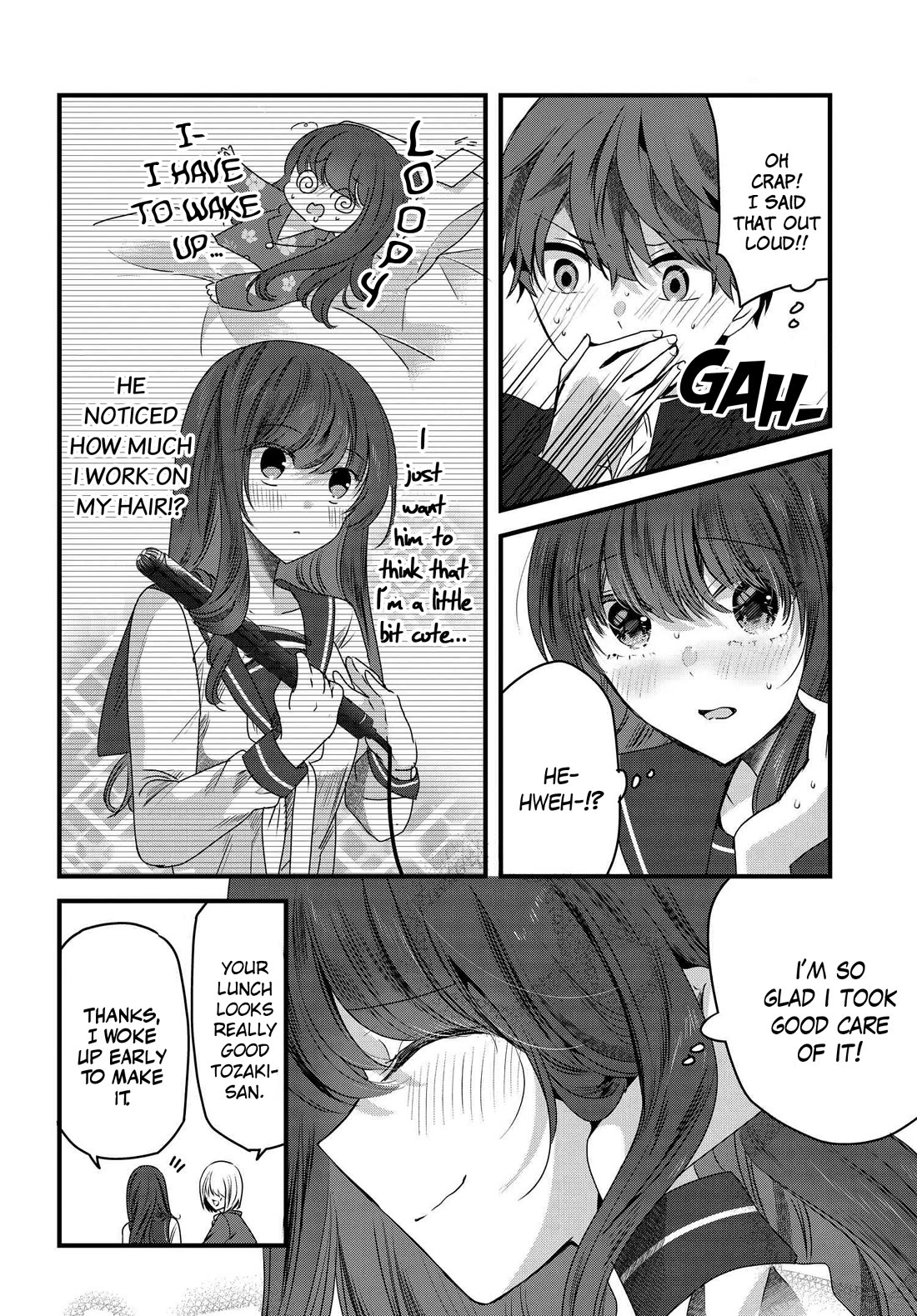Tozaki-san Is Cold Only to Me chapter 6 page 12