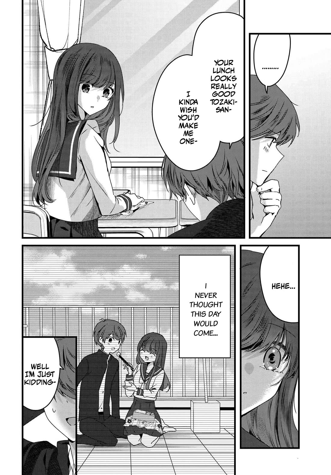 Tozaki-san Is Cold Only to Me chapter 6 page 14