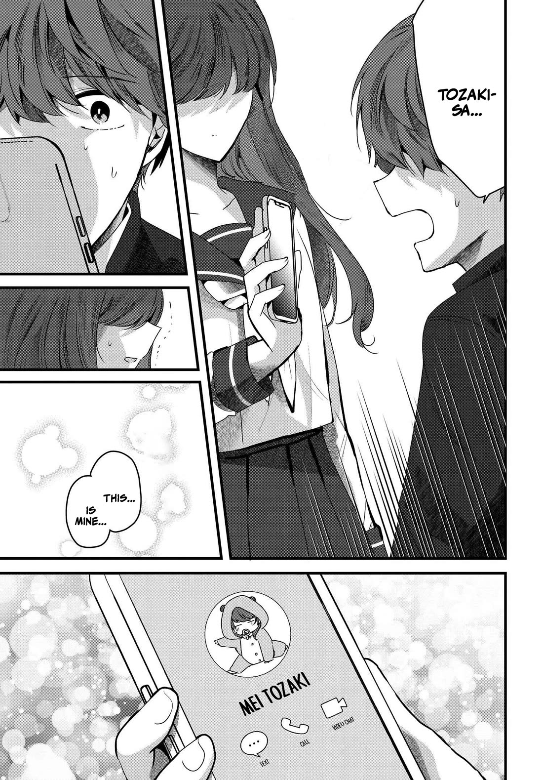 Tozaki-san Is Cold Only to Me chapter 6 page 19