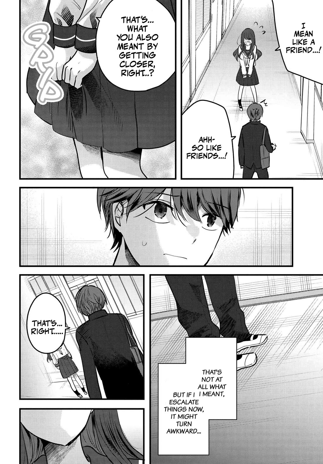 Tozaki-san Is Cold Only to Me chapter 9 page 14