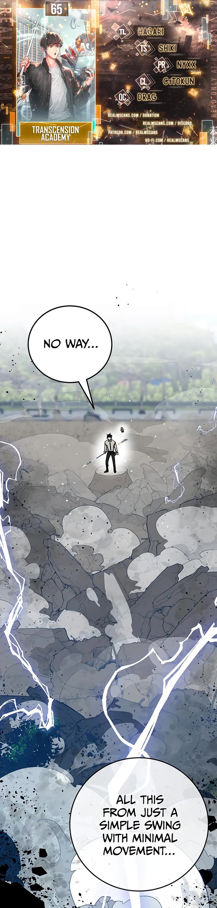 Transcension Academy chapter 65 page 1