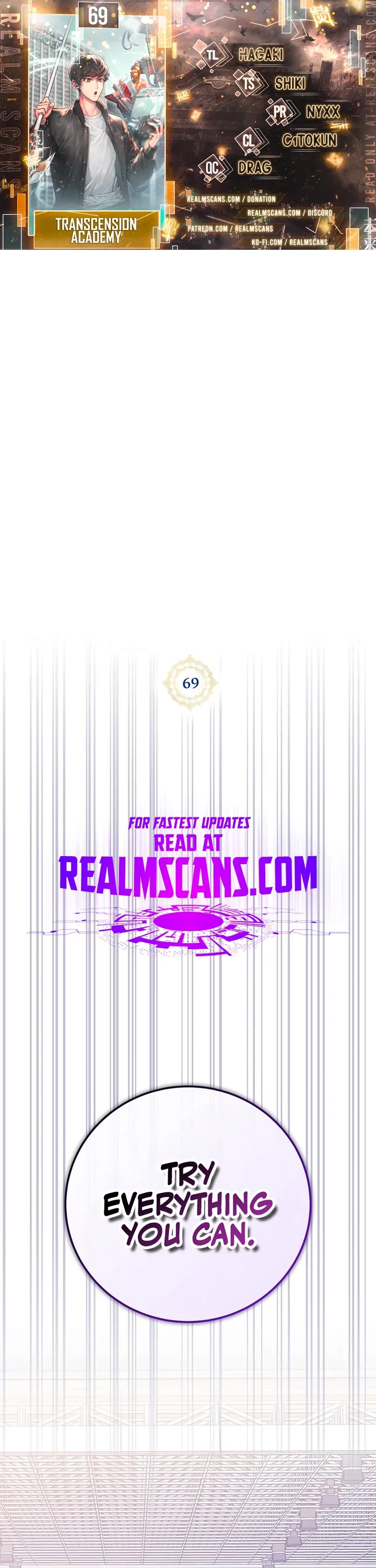Transcension Academy chapter 69 page 1