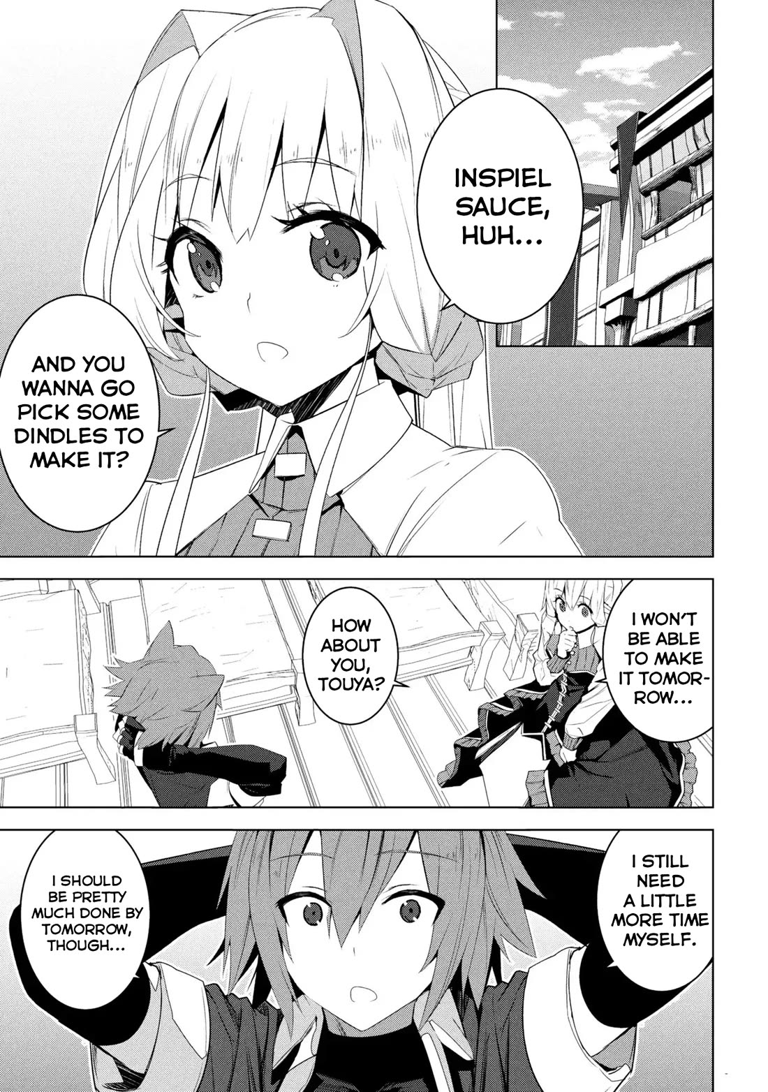 Transition to Another World, Landmines Included chapter 19 page 1
