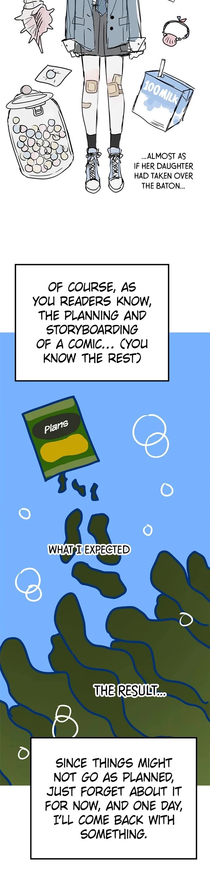 Trash Belongs in the Trash Can! chapter 116.5 page 34