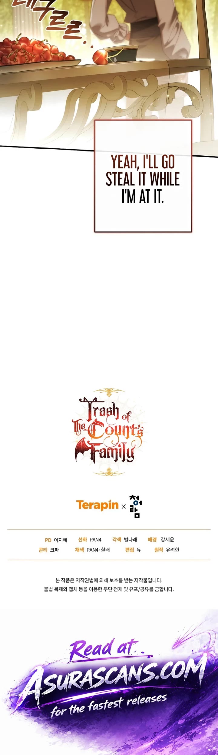 Trash of the Count's Family chapter 184 page 37