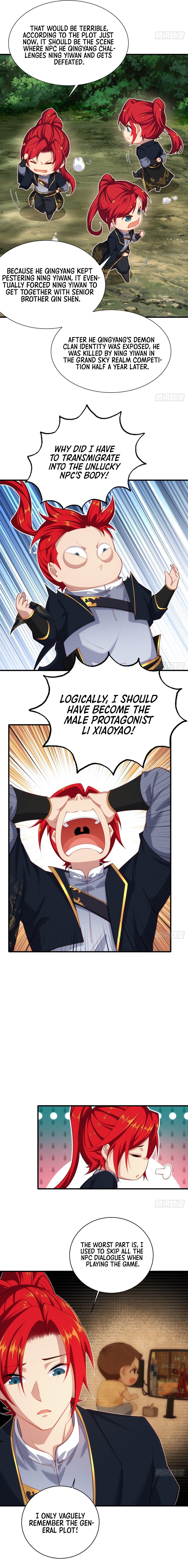 Traveling Through Time And Space To Become An Unlucky Npc: I Have A Wife To Protect Me chapter 1 page 9