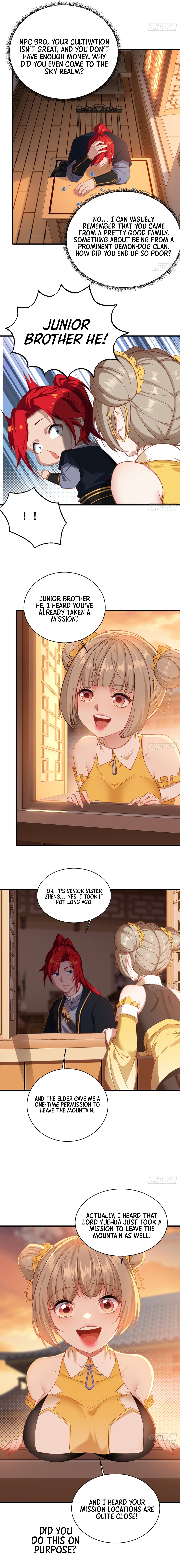 Traveling Through Time And Space To Become An Unlucky Npc: I Have A Wife To Protect Me chapter 5 page 3