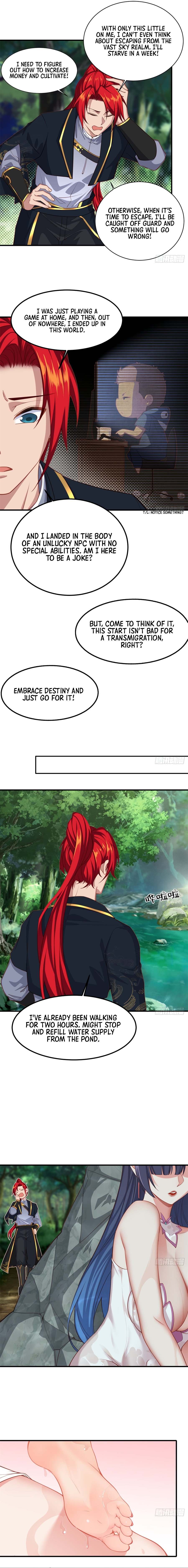 Traveling Through Time And Space To Become An Unlucky Npc: I Have A Wife To Protect Me chapter 5 page 7