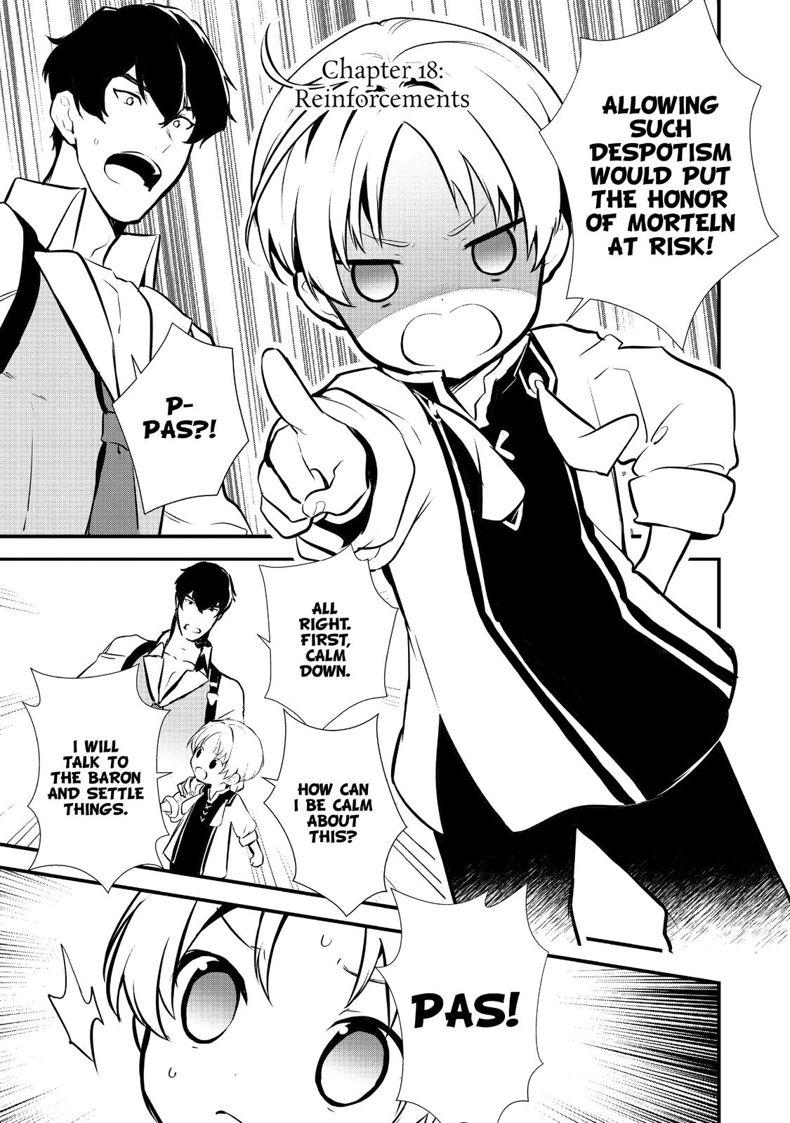 Treat of Reincarnation: The Advent of the Almighty Pastry Chef chapter 18 page 1