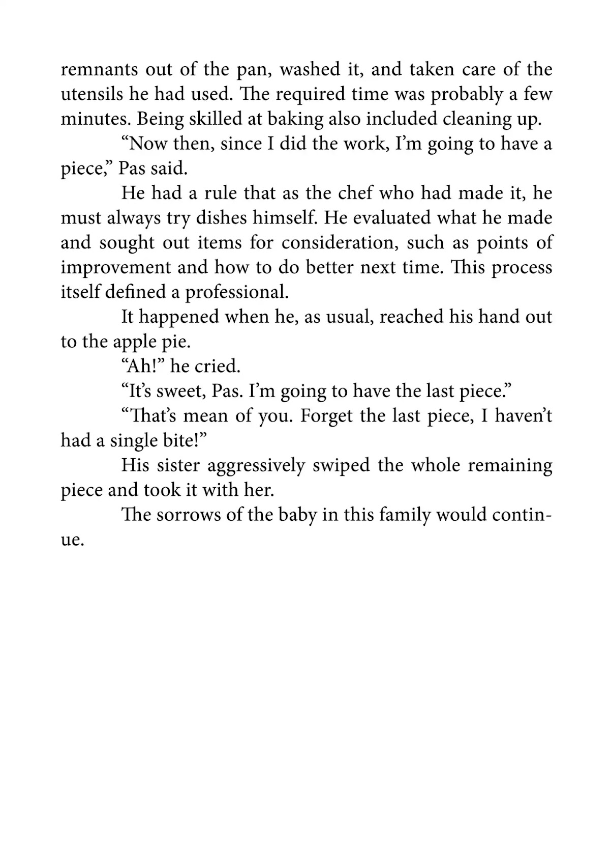 Treat of Reincarnation: The Advent of the Almighty Pastry Chef chapter 5.6 page 10