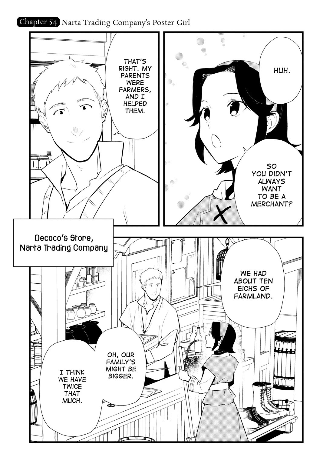 Treat of Reincarnation: The Advent of the Almighty Pastry Chef chapter 54 page 1