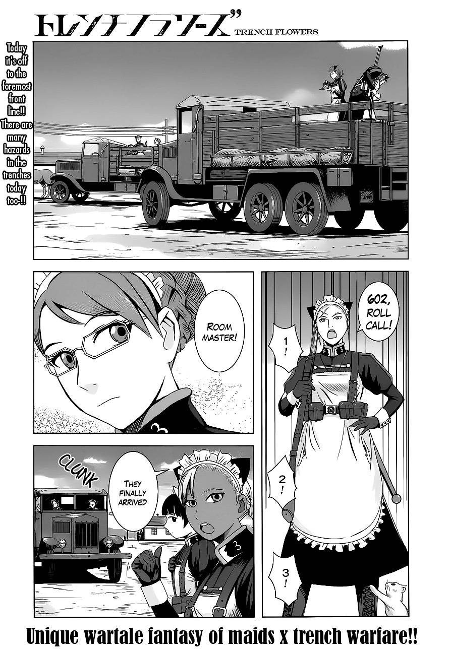 Trench Flowers chapter 3 page 1