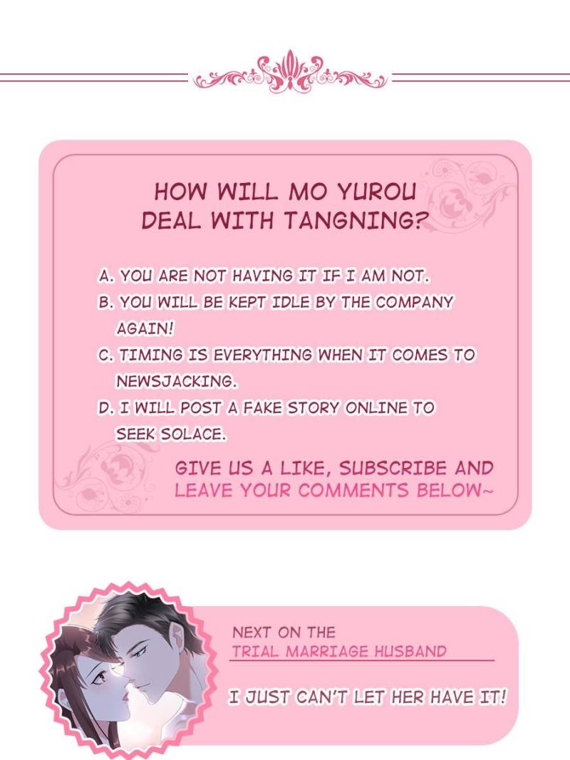 Trial Marriage Husband: Need To Work Hard chapter 15 page 83