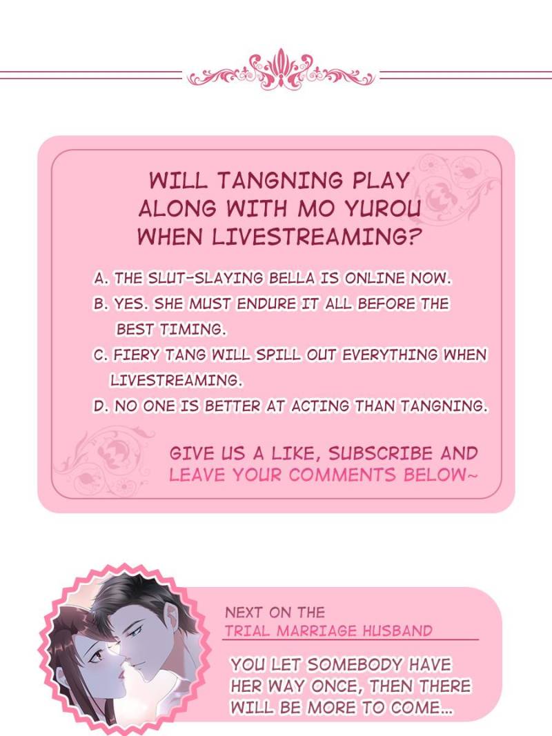 Trial Marriage Husband: Need To Work Hard chapter 7 page 58