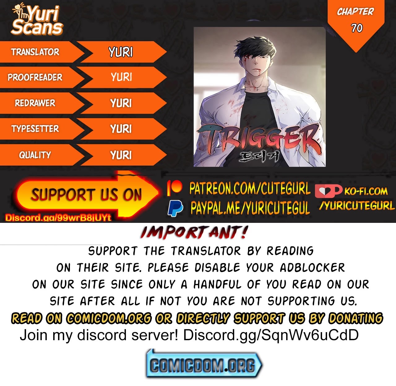 Trigger (Bulman-Issnyang) chapter 70 page 1