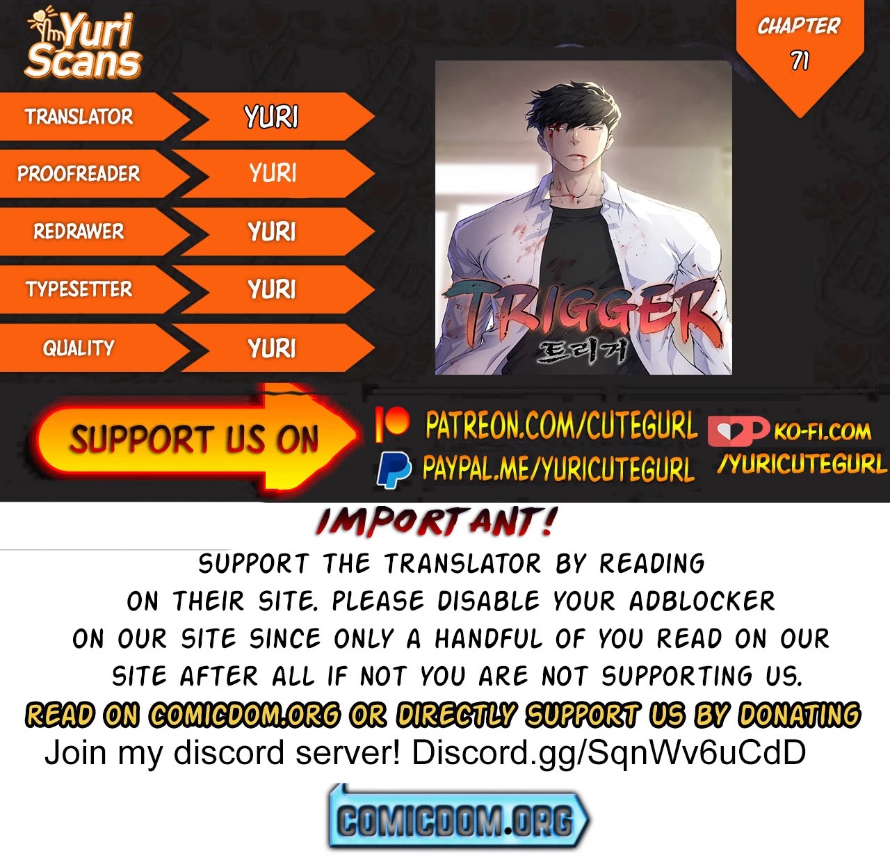 Trigger (Bulman-Issnyang) chapter 71 page 1