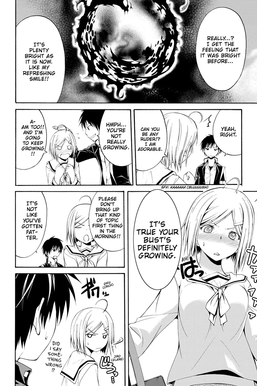Trinity Seven: 7-Nin no Mahoutsukai chapter 0 page 11