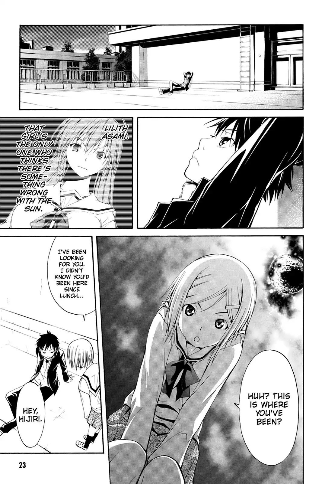 Trinity Seven: 7-Nin no Mahoutsukai chapter 0 page 23