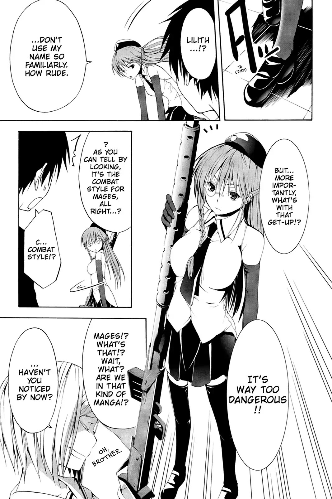 Trinity Seven: 7-Nin no Mahoutsukai chapter 0 page 33