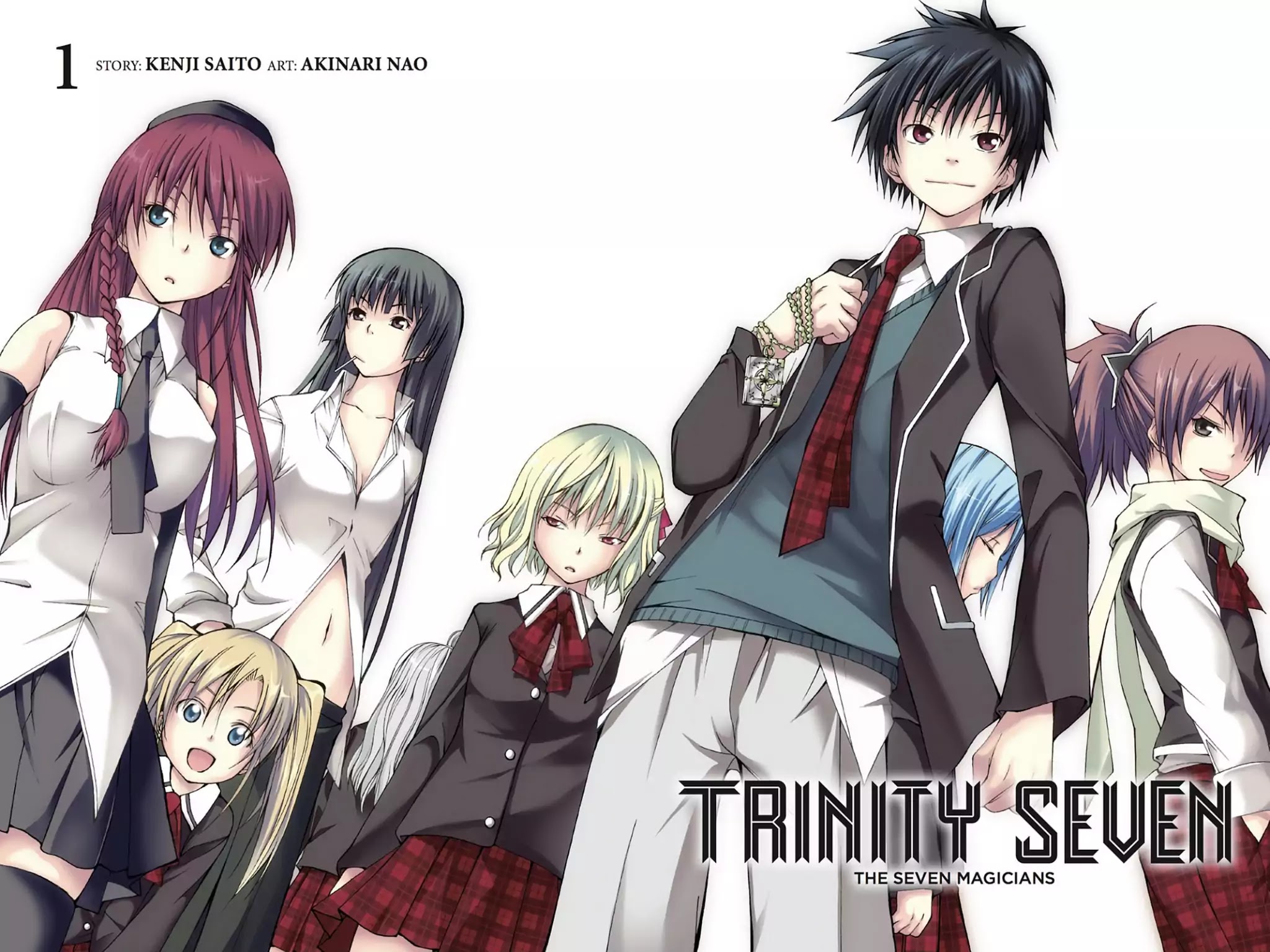 Trinity Seven: 7-Nin no Mahoutsukai chapter 0 page 4