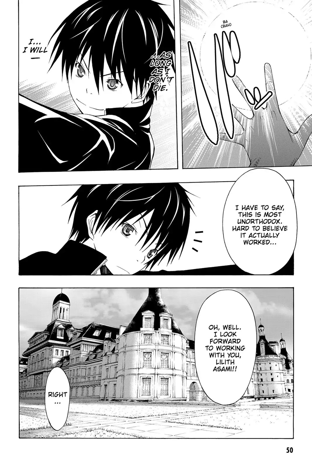 Trinity Seven: 7-Nin no Mahoutsukai chapter 0 page 48